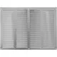 Rejilla metálica 400x300mm galvanizado - MR4030Zn