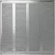 Rejilla metálica 400x400 mm zinc - MR4040Zn