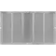 Rejilla metálica 500x300mm galvanizado - MR5030Zn