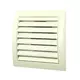 Rejilla de pared 150x150 con diámetro 100 blanco - ND10