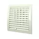 Rejilla de pared controlable de 190x190 de diámetro: 150 blanco ND15R