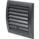 Rejilla de pared regulable 150x150 mm antracita - N10RA
