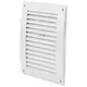 Rejilla de pared regulable 250x170 mm blanco - N25R