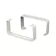 Soportes rectangulares de plástico (2 unidades) 110x55 mm