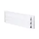 Rejilla de pared exterior de montaje en superficie 300mm x 100 mm BLANCO