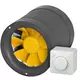 Extractor circular en línea Etamaster de Ruck con motor - 220 m³/h -Ø 125 mm - Control PWM