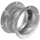 Manguito de conexión flexible Ruck, chapa de acero galvanizada diámetro 630 mm hasta 400 °C