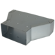 Reductor de 300 x 80 mm a 220 x 80 mm para conducto rectangular