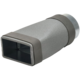 Reductor de termoducto de 220x80 mm a 160 mm de diámetro