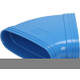 Wavin Ventiza Codo 45 grados PVC ovalado 235x80 mm horizontal M/M