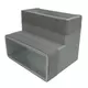 Termoducto codo 90 grados 170x80 vertical para canalización