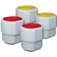 Kit de vibración ClimaConnect 3.2 rojo/amarillo, con muelle, para unidades de hasta 120 KG
