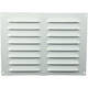 Ranura metálica rectangular 260x190 blanco - MR2619