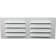 Ranura metálica rectangular 260x105 blanco - MR26105