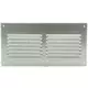 Ranura metálica rectangular 200x100 zinc - MR2010ZN