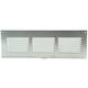 Ranura metálica rectangular 300x100 zinc - MR3010ZN