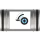 Redondo CAV Regulador de volumen constante de pared simple diámetro 160 mm