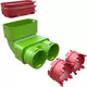 Ubbink Air Excellent 2x 23C - 55SC curva reductor 90° - vertical