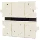 Sección intermedia Ergovent para difusores modulares de ranura enchufable 200 mm - 1 ranura