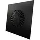 Difusor rotacional lamas fijas 400mm cuadrado - SWS 400 RAL 9005 30% brillo