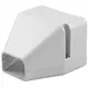 Pieza final ClimaConnect para conducto de montaje 100 mm - RAL 9010