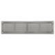 Rejilla de pared 300x100mm aluminio - sin revestimiento