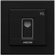 Tapa negra para sensor de movimiento Orcon empotrable 15RF
