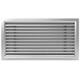 Rejilla exterior ClimaConnect de aluminio 1000x500 mm
