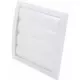 Rejilla de ventilación de sobrepresión de lamas de 190x190 de diámetro: 150 blanco - ND15Z