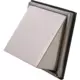 Rejilla frontal de acero inoxidable de 100 mm con compuerta antirretorno de entrada alta - EL-SS-BD100 SS