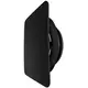 Válvula ClimaConnect Design cuadrada de Ø 125 mm - negra