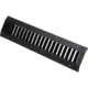 Rejilla de conducto ClimaConnect con doble ajuste, 1025 x 125 mm, para tubos de 315 a 900 mm - RAL 9005