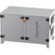 Cajas de tratamiento de aire Maxivent WTW con intercambiador de calor de contracorriente de 700 m³/h con batería de agua caliente, horizontal a la derecha - PHE 700 H WOJR