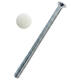 Tornillo central con tapa protectora blanca