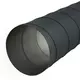 Tubo helicoidal Ø 180mm longitud 1,5 metros - Galvanizado - a medida RAL7016