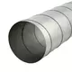 Tubo helicoidal Ø 100mm longitud 1,5 metros - Galvanizado