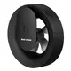 Extractor de baño Svara con temporizador, sensor de humedad y de luz, 100-125 mm (controlado por aplicación) NEGRO