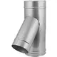Diámetro DW 300 mm (300/350) Pieza en T T135 EW I316L/I304 (D0,5/0,6)