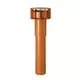 Campana de ventilación Ubbink Multivent Ø 131 mm terracota 270m³/h - longitud 750 mm