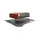 Campana de ventilación Econox CTM Ø 125 mm aluminio rojo con collar antipenetración