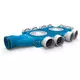 Colector compuesto Vent-Axia Uniflexplus 10x Ø90mm con boquilla horizontal Ø125mm