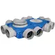 Caja de subdistribución de ventilación Vent-Axia Uniflexplus 12x Ø90 mm con boquilla Ø125 mm