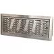Rejilla de suelo con ranura ajustable Vent-Axia Uniflexplus - acero inoxidable cepillado - VRVBS