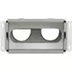 Conexión para colector de pared Vent-Axia Uniflexplus conexión trasera 2x Ø90 mm incl.
