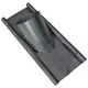 Teja perforada de plomo termoducto diámetro 125 mm - 23º