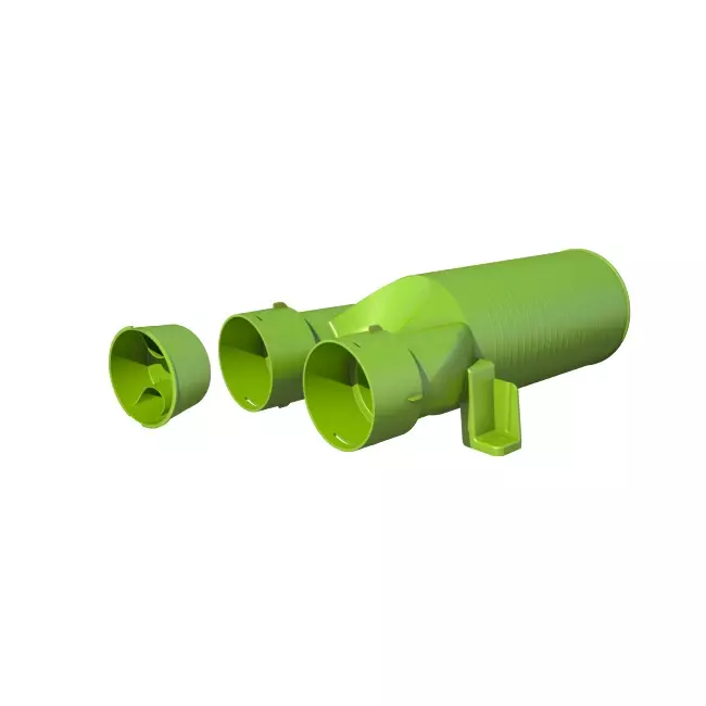Adaptador de válvula Ubbink Air Excellent 34C 125 2x180