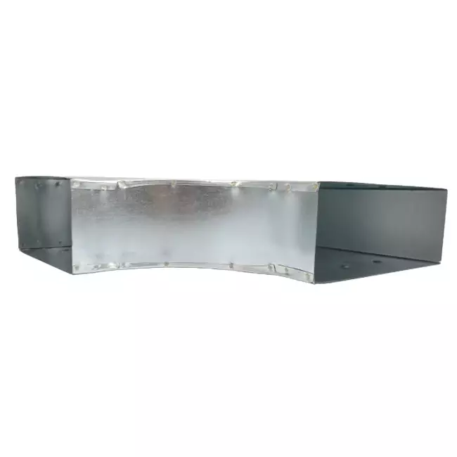 Pieza en T 90 grados 300x80 mm - 170x80 mm para canalización