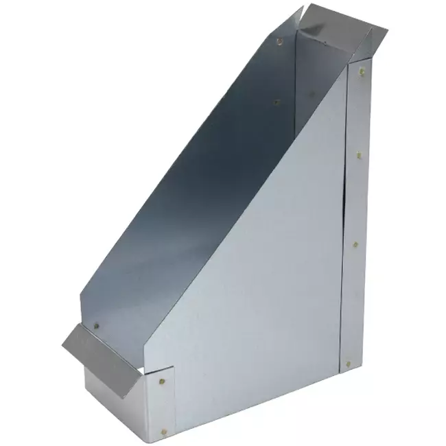 Conexión lateral 170x80 mm 45 grados para conductos