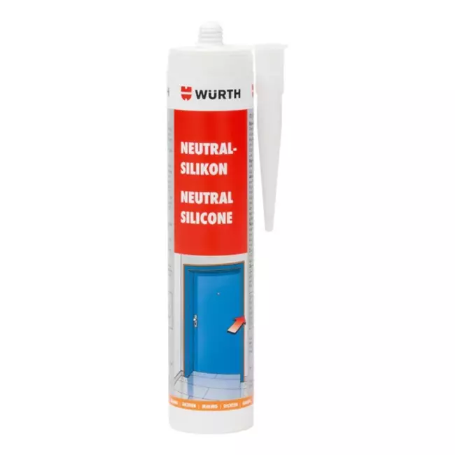 Sellador de silicona tubo gris neutro 310ml. (unidad)