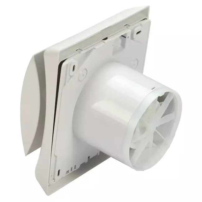 Extractor de baño Itho Daalderop Ø 100 mm- blanco con temporizador BTV-N201 T